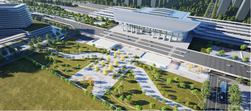 【东枢纽公司】 宿迁东站综合客运枢纽站前工程可行性研究报告顺利获批